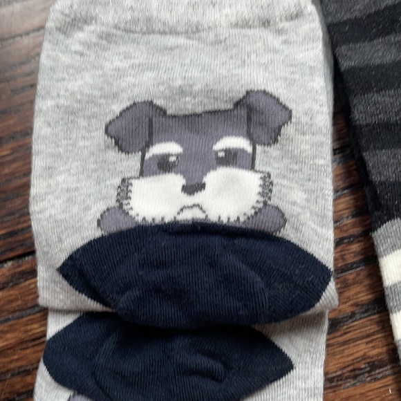 NWT: 2 pairs of Adorable dog socks - Picture 5 of 5